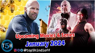 Top 5 Upcoming Hollywood Movies & Series in January 2024 | जनवरी 2024 में आने वाली फिल्में और सीरीज