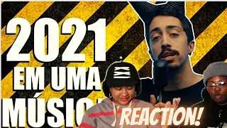 First Time Reaction To 2021 EM UMA MÚSICA || Kellz and Sophia REACTION!!