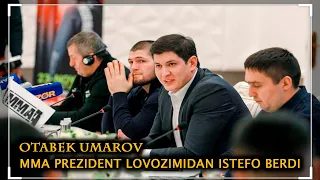 Кенжа куëв...OTABEK UMAROV MMA PREZIDENT LAVOZIMIDAN ISTEFO QILDI NIMAGA...