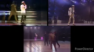 Michael Jackson : Comparison Smooth Criminal ( Rome '88 vs Gothenburg '97 vs Bremen '92 )