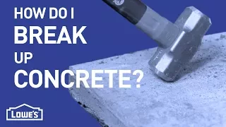 How Do I Break Up Concrete? | DIY Basics