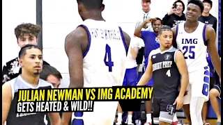Julian Newman GETS SUPER HEATED vs IMG Academy!!! Prodigy Prep vs IMG Got WILD!!
