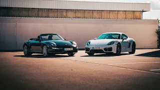 Double Trouble | Porsche 981 Cayman GTS X Porsche 911 Carrera 4S | 4K