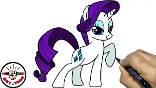 how to draw Rarity from my little pony step by step