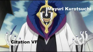 Citation VF Bleach // Mayuri Kurotsuchi // La perfection.