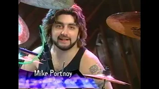 Mike Portnoy talks about his drum setup 1999