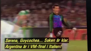 World Cup Italia 90 Italy —Argentina (Last penalty)