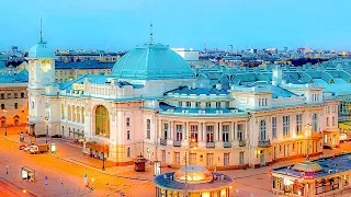 A Walk Through The Classic Vitbetsky Railway Station, St. Petersburg, Russia