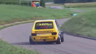 Fastest crazy VW Golf 1, Always at (over?) the limit! Driven by Daniel Wittwer