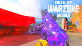 WARZONE MOBILE MAX GRAPHICS IPHONE XS MAX 4K 60 FPS GAMEPLAY