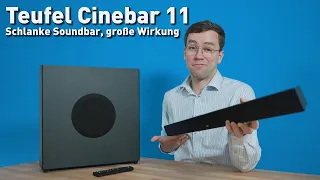 Teufel Cinebar 11 - Schlanke Soundbar, große Wirkung