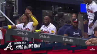 if the Atlanta Braves home run was Calgary Flames goal horn