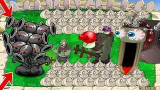 99 Doom Three Split Pea Vs 99 Giga Gargantuar Vs Dr Zomboss Plants Vs Zombies Hack