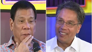 Duterte, Roxas, muling nagkainitan