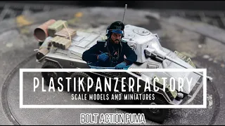 Bolt Action Puma Sd.Kfz. 234/2 | Build and Painting