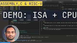 6. Demo: ISA and CPU | Assembly, C on Bare-metal RISC-V
