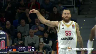 Mike James (28 points, 8 rebounds, 5 assists) 🎯 Baskonia Vitoria-Gasteiz-AS Monaco 75-77