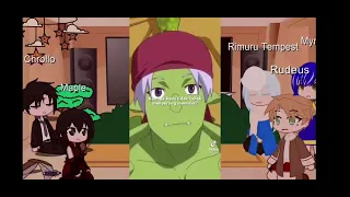 Anime characters react to rimuru ( requested)