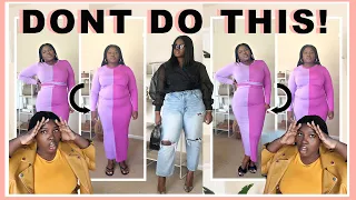 5 THINGS YOU SHOULD STOP DOING 🛑THE WORST PLUS SIZE FASHION MISTAKES + TIPS TO FIX EM I SUPPLECHIC