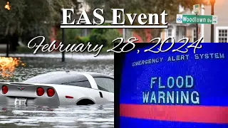 CHARLESTON'S LEFTOVERS... || EAS Alerts from Rest of February 28th, 2024 (EAS #2,370-2,373)