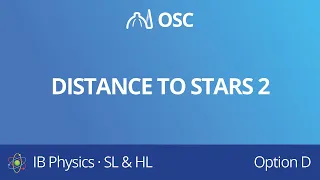 Distance to stars 2 [IB Physics SL/HL]