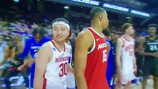 Keisei Tominaga Three Point Contest Nebraska Husker Basketball 4/4/24 vs Sara Scalia Indiana