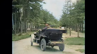 Mooi Apeldoorn, Parel der Veluwe in 1920 in kleur! Town of Apeldoorn in 1920 in color! [AI enhanced]