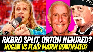 RKBRO Split, Orton Injured? Hogan vs. Flair Match Confirmed? Pro Wrestling News & WWE Raw Review