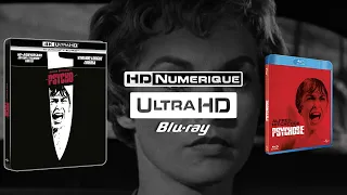 Psychose (Psycho) : Comparatif 4K Ultra HD vs Blu-ray