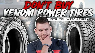 Watch before buying Venom Power Tires!