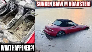 Can It Be Saved?! Deep Cleaning A SUNKEN BMW M Roadster! | Car Detailing Restoration