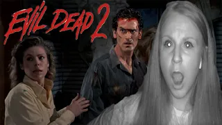 Evil Dead 2 * FIRST TIME WATCHING * reaction & commentary