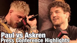 Highlights: Jake Paul embarrasses himself against Ben Askren | press conference highlights