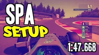 F1 2014 Spa Hotlap + Setup (1:47.668)