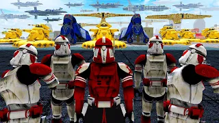 Realistic Clone Wars Invasion of CORUSCANT... - Gates of Hell: Star Wars Mod