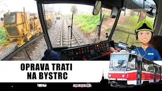 Víkendová výluka na Ečerovu 🚋 (Tram Brno)