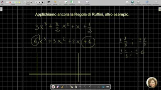 72 Gli ZERI di un polinomio e la Regola di Ruffini