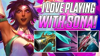 I love Playing With Sona Support! (Road To Grandmaster Rank 1 Highest Ranked Nilah OTP EUW)