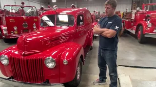 Los Angeles County Fire Museum restoration shop tour. Engine 51, Emergency!