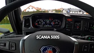 SCANIA 500S kilka słów.. SOLARY/4 AKUMULATORY