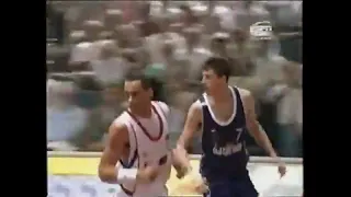 Toni Kukoc 1991 Eurobasket Semifinal France - Yugoslavia