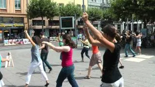 Swingtanz Flash mob Heidelberg   bismarckplatz   SwingStep