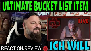 RAMMSTEIN - ICH WILL LIVE HURRICANE FEST 2016 | OLDSKULENERD REACTION