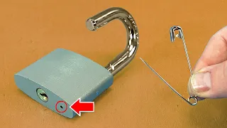 2 способа открыть замок 🔑 очень просто