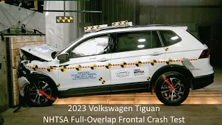 2022-2024 Volkswagen Tiguan NHTSA Full-Overlap Frontal Crash Test