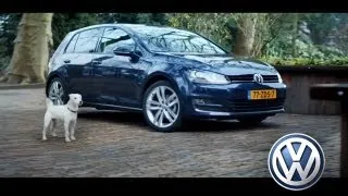 Funny Dog imitates a Golf 7 - Volkswagen [Pub official VW]