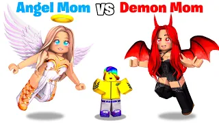 Roblox ANGEL Mom vs DEMON Mom.. 😇😈