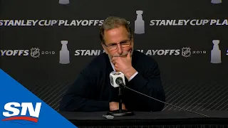 John Tortorella Frustrated With Reporters Question Then Guarantees A Game 7