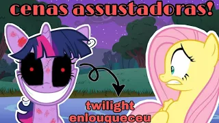 MOMENTOS EM QUE MY LITTLE PONY NÃO PARECEU UM DESENHO INFANTIL (as cenas mais pertubadoras!)