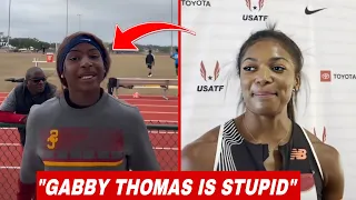 Twanisha Terry DISS Gabby Thomas After BIG FIGHT At USA Relay Camp…
